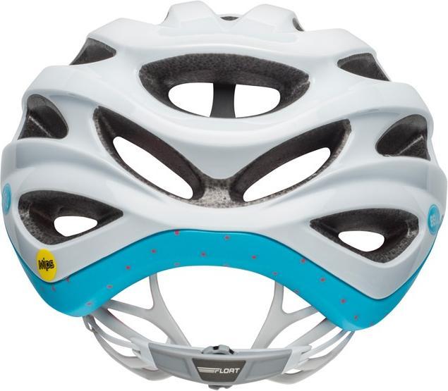 Actual product image Bell Formula virago matte glossy white blue raspberry helmet L (58-62 cm) (BEL-7101812) (58 - 62 cm)