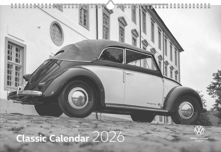 Produktbild VW Classic Kalender 2026 im Format 49,5 x 33 (Deutsch)