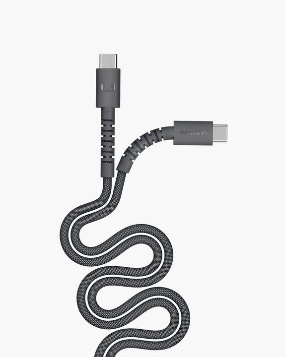 Image du produit Fresh'N Rebel Fresh 'n Rebel USB-C to USB-C Storm Grey (2 m, 100 W)