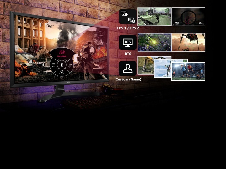 Produktbild LG 24ud58-B (3840 x 2160 Pixel, 23.62")