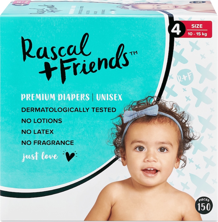 Produktbild Rascal+Friends Premium (Gr. 4, Monatsbox, 150 Stück)