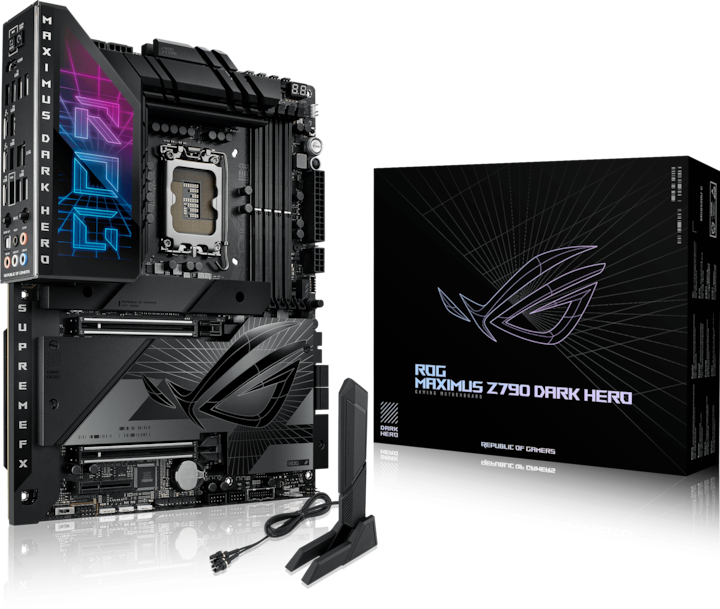 Actual product image ASUS Rog Maximus Z790 Dark Hero (LGA 1700, Intel Z790, ATX)