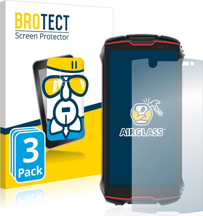 Immagine prodotto BROTECT AirGlass Vetro (3 pz., Cubot King Kong Mini 2 Pro)