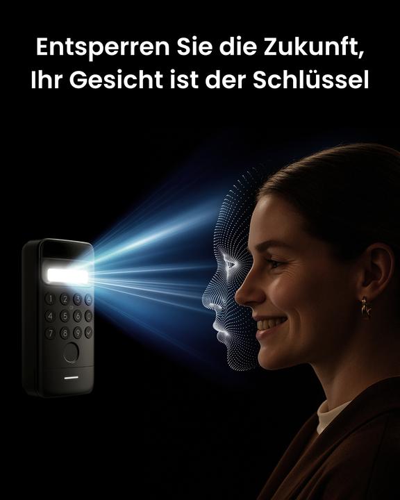 Image du produit SwitchBot Bundle Ultra Vision (Bluetooth, Carte clé, Clé, Combinaison électronique de chiffres, Empreinte digitale, Reconnaissance des visages)