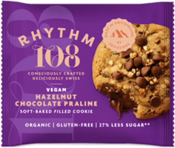 Image du produit Rhythm 108 Hazelnut Chocolate Praline Soft Baked Filled Cookie (12 pcs, 770 g)