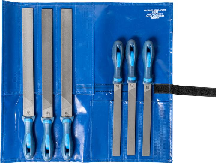 Produktbild Pferd Werkstattfeilen in Rolltasche 555 WR (Hieb 1, 300 mm)