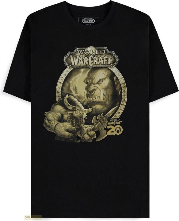 Immagine prodotto Difuzed World Of Warcraft 20th Ann. - Maglietta a maniche corte da uomo - S (S)