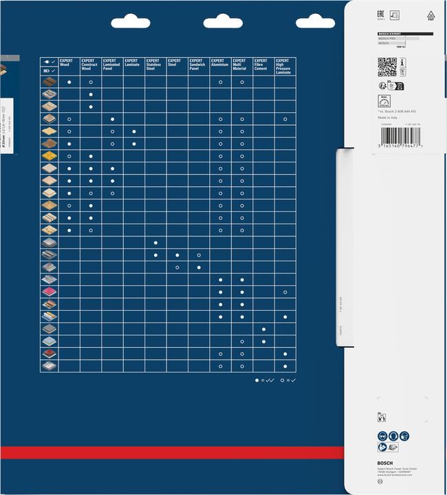 Image du produit Bosch Professional Zubehör Lame de scie circulaire Expert for Wood, 315 x 30 x 2,4 mm, 72