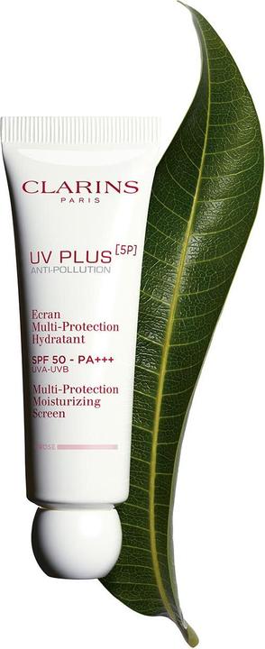 Actual product image Clarins UV Plus 5P Multi-Protection Moisturising Screen (Sun cream face, SPF 50, 50 ml)