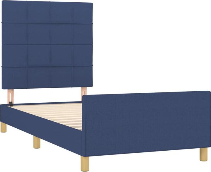 Image du produit vidaXL Bettgestell mit Kopfteil (90 x 200 cm)