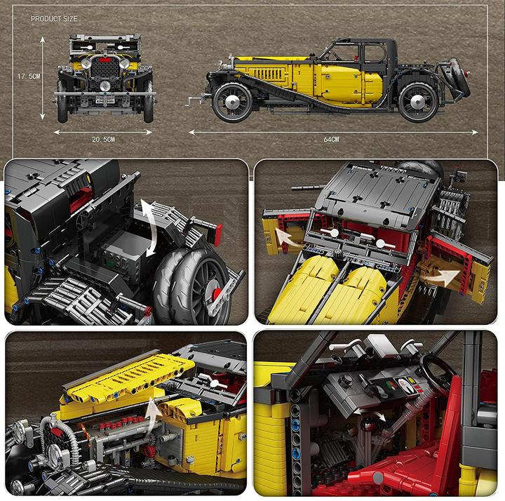 Produktbild Mould King Oldtimer "T50" - Klemmbausteine