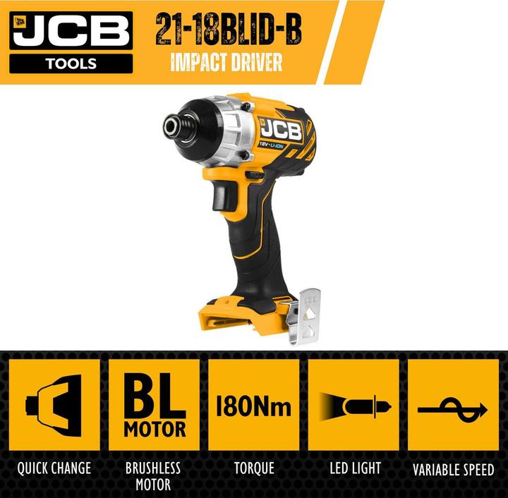 Produktbild JCB 18V bürstenloser Akku-Schlagschrauber