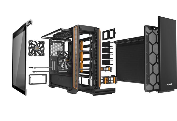 Actual product image be quiet! Silent Base 601 (ATX, mATX, Mini-ITX, E-ATX)