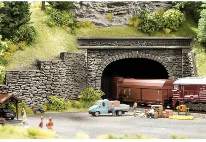 Produktbild Noch H0 Tunnel-Portal 1gleisig Hart