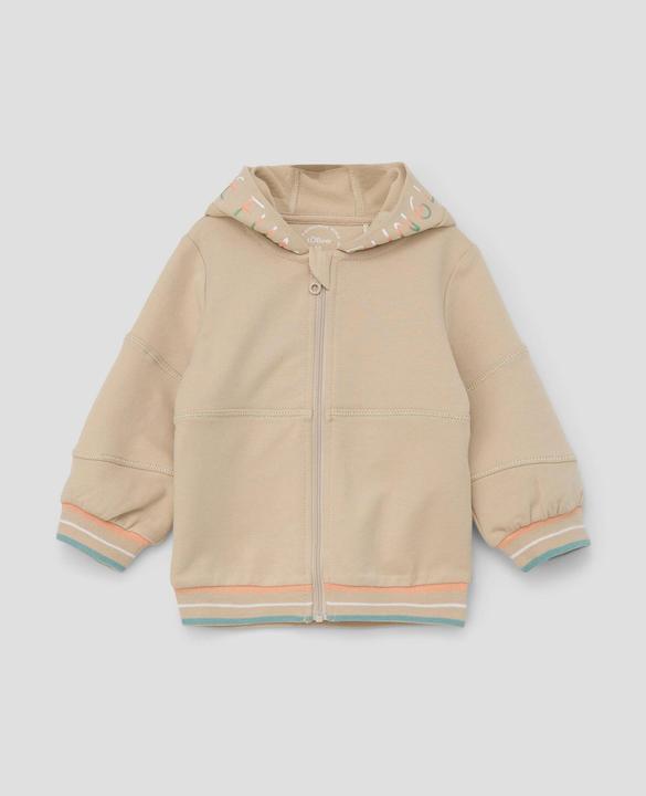 Produktbild s.Oliver Sweatshirt Jacke Sweatshirt-Jacke mit Kapuze (86)