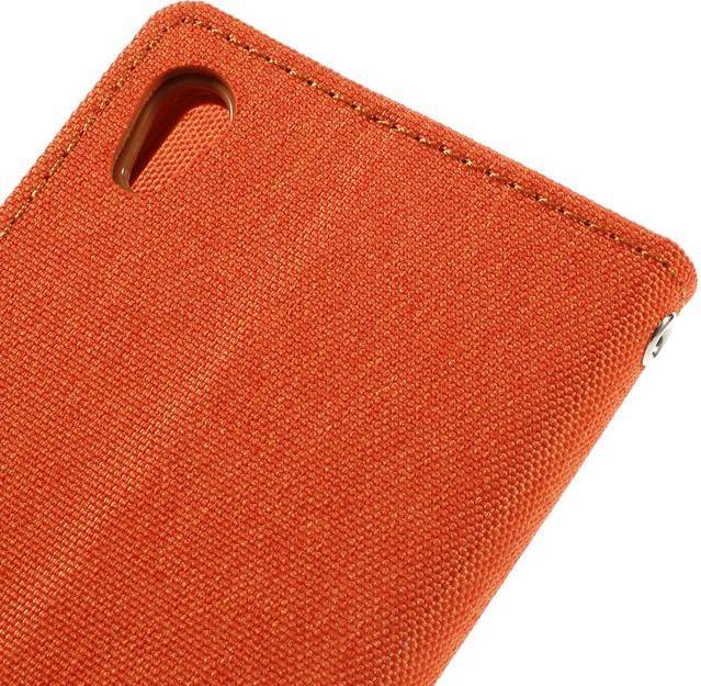 Actual product image Goospery Canvas Diary Series (Sony Xperia XA)
