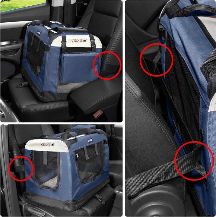 Image du produit Cadoca Caisse de transport pour chiens (Chien, Lavable, Pliable)