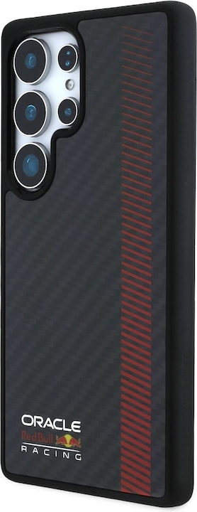Produktbild Red Bull Real Carbon Fiber Powerbar MagSafe Case for Samsung Galaxy S25 Ultra Black (Samsung Galaxy S25)