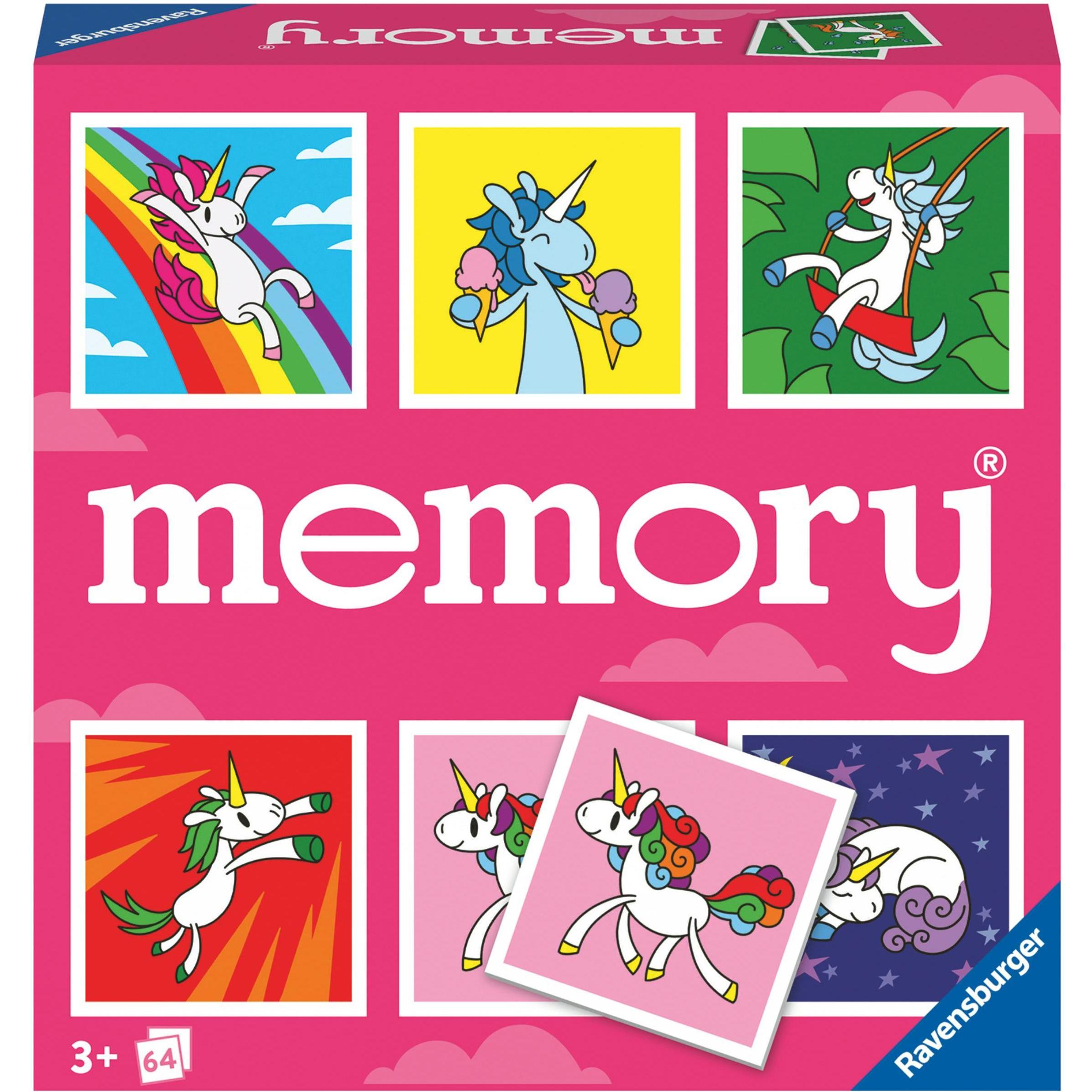 Ravensburger memory Einhörner (Französisch, Englisch, Niederländisch, Italienisch, Deutsch, Portugiesisch)