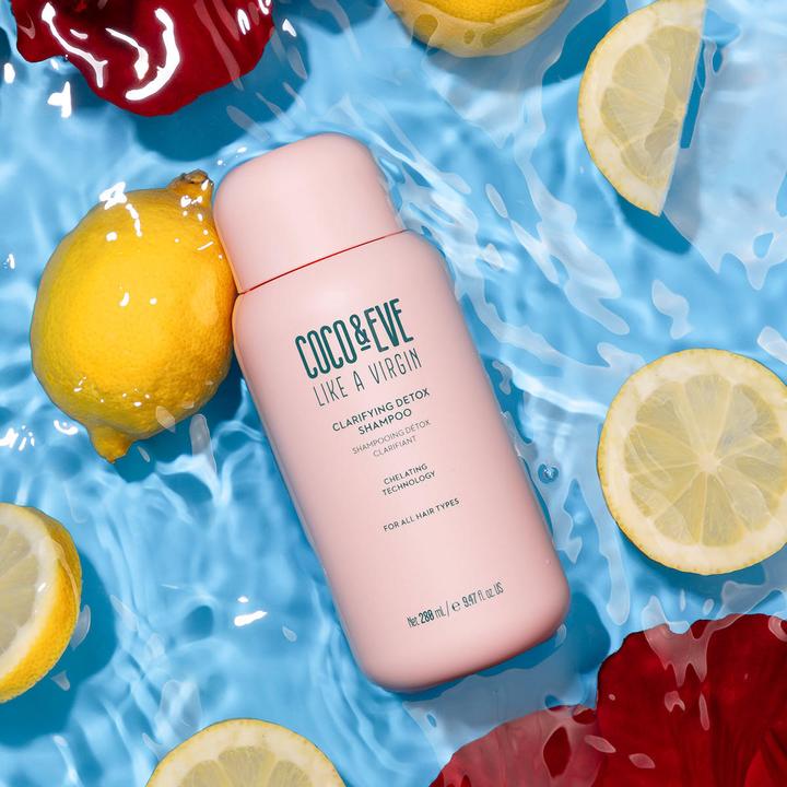 Actual product image Coco & Eve Like A Virgin Clarifying Detox Shampoo (280 ml, Liquid shampoo)