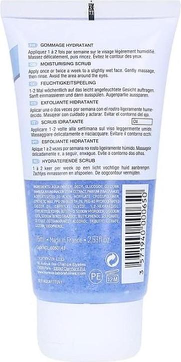 Image du produit Noreva Aquareva Gommage Hydratant 75ml (Exfoliant nettoyant, 1000 ml)