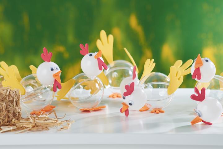 Produktbild VBS Kunststoff-Kugel mit Stutzen, Mattweiss