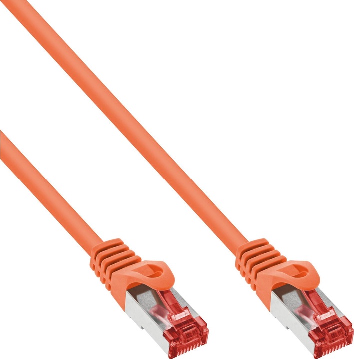 Produktbild InLine Netzwerkkabel (S/FTP, CAT6, 0.50 m)