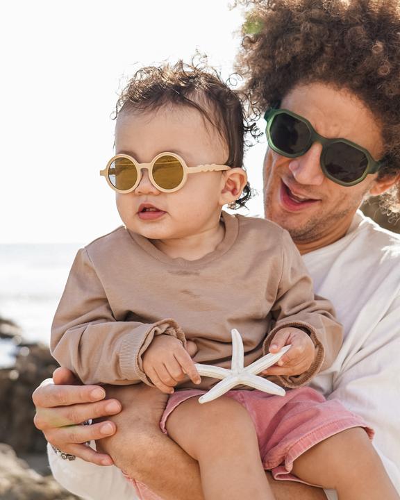 Actual product image Olivo & Co Sonnenbrille TODDLER rund Classic Desert Sand