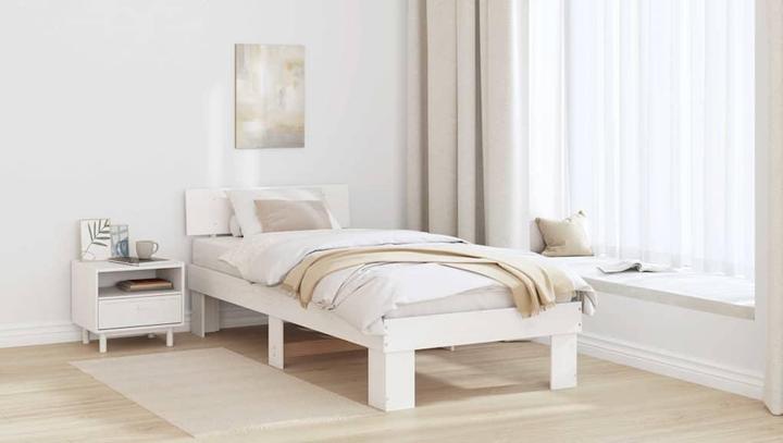 Actual product image vidaXL Moderner Bettrahmen (90 x 190 cm)