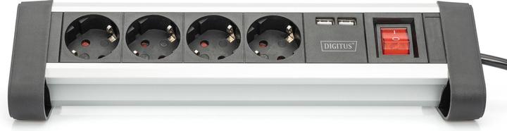 Image du produit Digitus Bloc de prises de bureau (6 x, USB-A, 1.50 m)