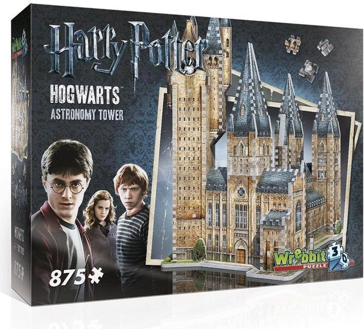 Actual product image Wrebbit 3D Hogwarts Astronomy Tower (875 pieces)
