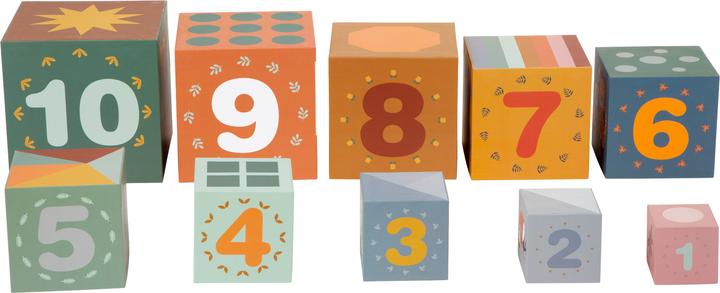 Actual product image small foot Stacking cube safari