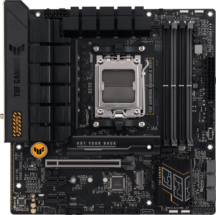 Actual product image ASUS TUF Gaming B650M-E (AM5, AMD B650M, mATX)