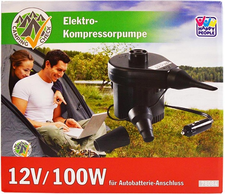 Immagine prodotto Happy People Pompa elettrica a compressore 12 V 100 Watt, A