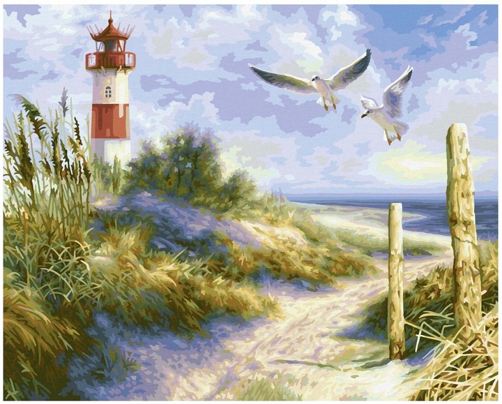 Produktbild Schipper Dünenlandschaft mit Leuchtturm