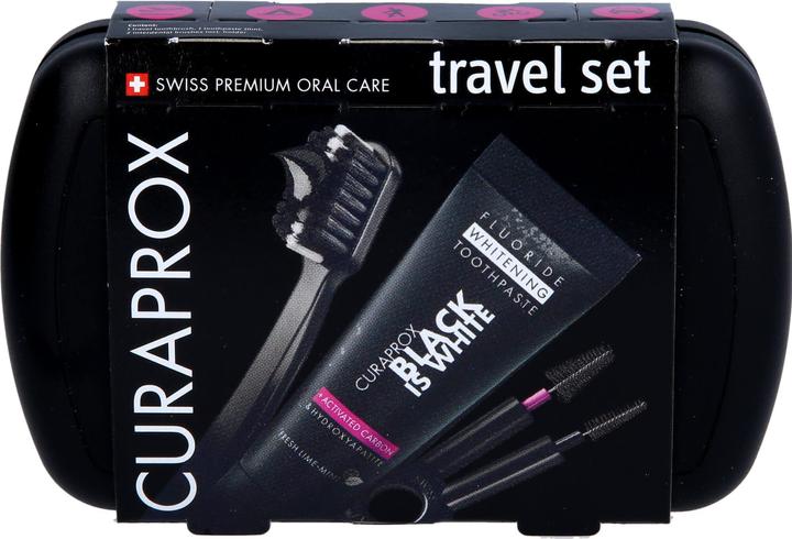 Immagine prodotto Curaprox Travel Set Black is White (Morbido, 1 x)