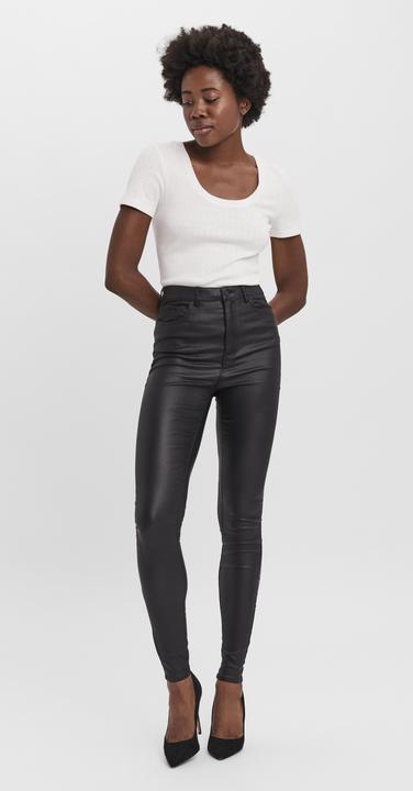 Actual product image Vero Moda High Waist Coated Trousers (XXL)
