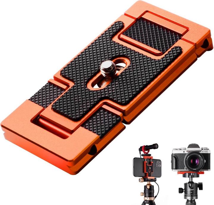 Image du produit K&F Concept Plaque de dégagement rapide et support pour smartphone KF31.027V2