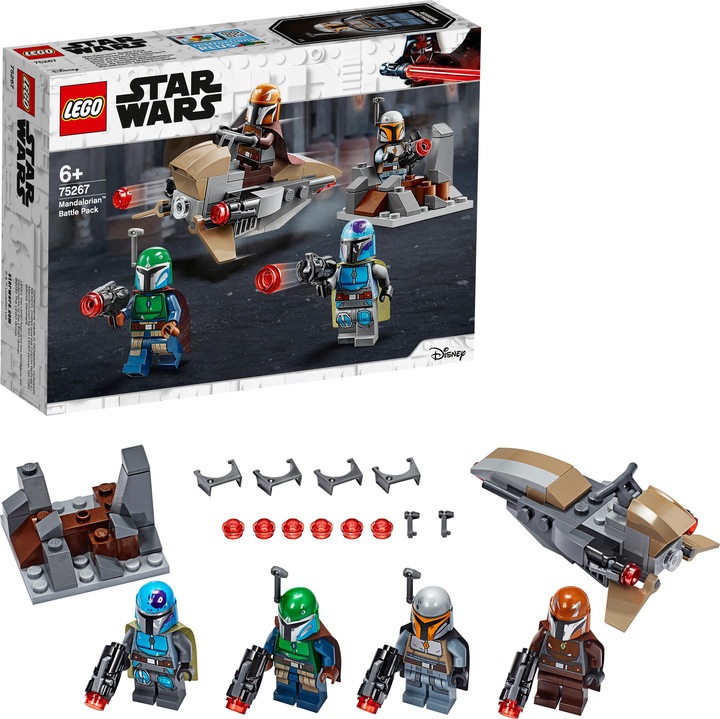 Actual product image LEGO Mandalorian Battle Pack (75267, LEGO Star Wars)