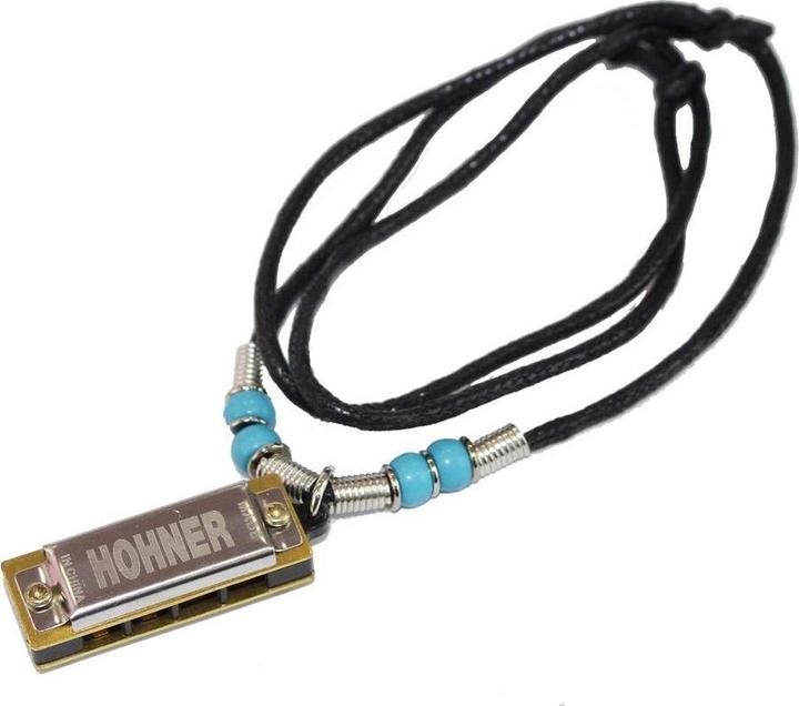 Actual product image Hohner Mini harmonica necklace (Harmonica, Diatonic)