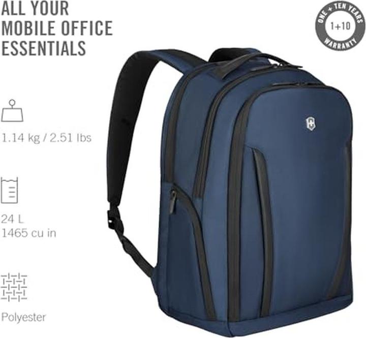 Actual product image Victorinox Altmont Professional, Essential Laptop Backpack, Navy Blue (24 l)