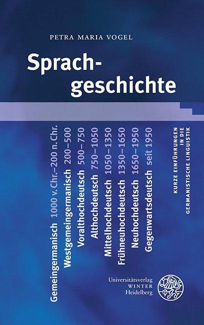Produktbild Sprachgeschichte (Deutsch, Petra M. Vogel, 2012)