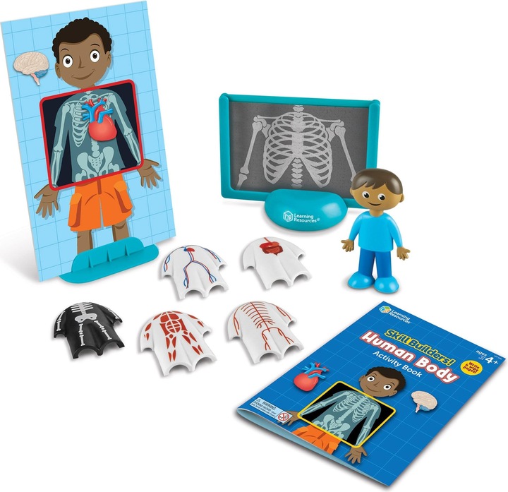 Immagine prodotto Learning Resources Costruttori di abilità! Il corpo umano (Inglese)