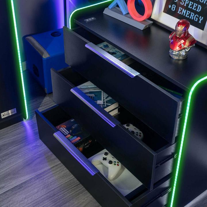 Produktbild X Rocker Xrocker Electra RGB Gaming Kommode