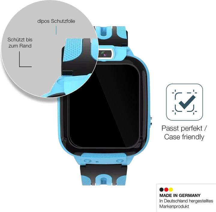 Actual product image Dipos Anti-Shock Screen Protector Clear
