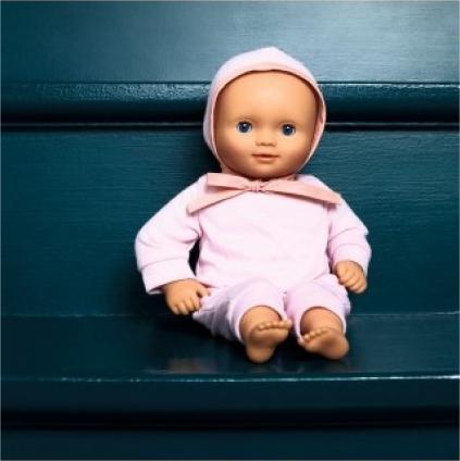 Actual product image Djeco Doll Lilas Rose 32cm