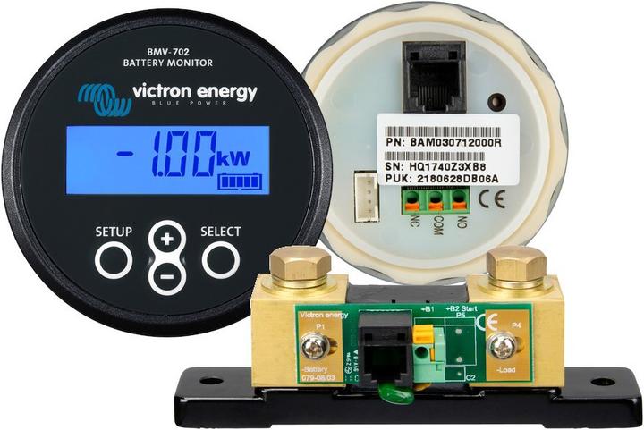 Image du produit Victron Energy Moniteur de batterie BMV-702 Black, 6.5-95VDC