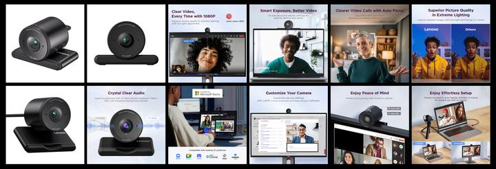 Produktbild Lenovo FHD Webcam (2 Mpx)