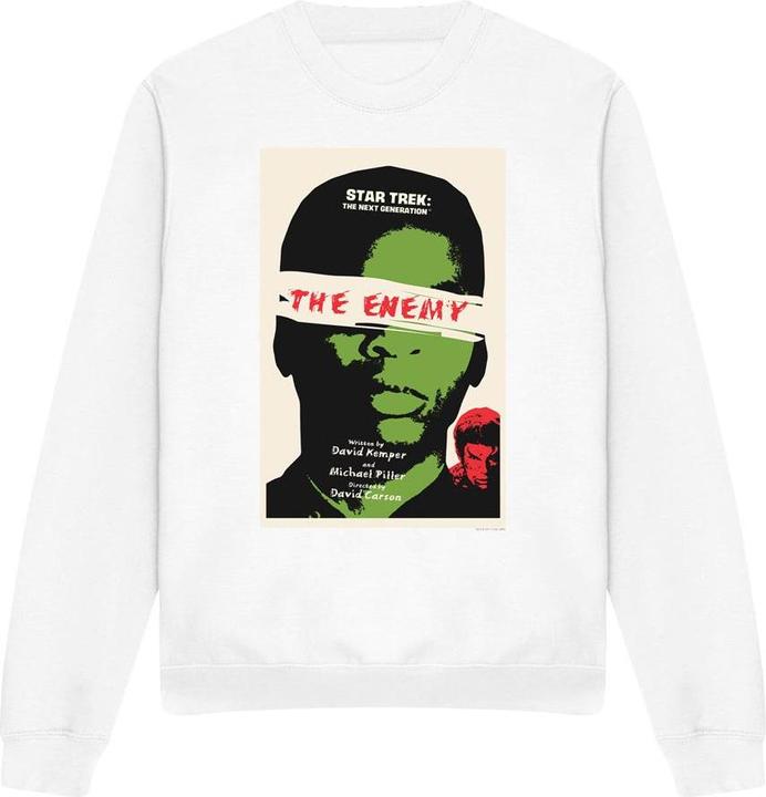 Actual product image Unisex Adult The Next Generation Season 3 Episode 7 Sweatshirt (S)