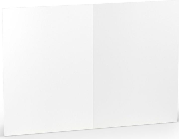Actual product image Rössler Coloretti Cards B6 White Pack of 5 Unfolded for Self Design (5 pcs.)